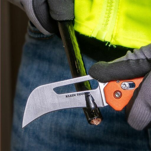 Klein A-44056 70mm Cable Skinning Hawkbill Blade Pocket Knife – image 5