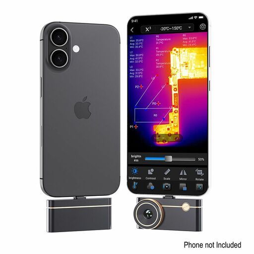 CPI CTC512P3 Thermal Image Camera 512x192 Suits IOS & Android – image 4