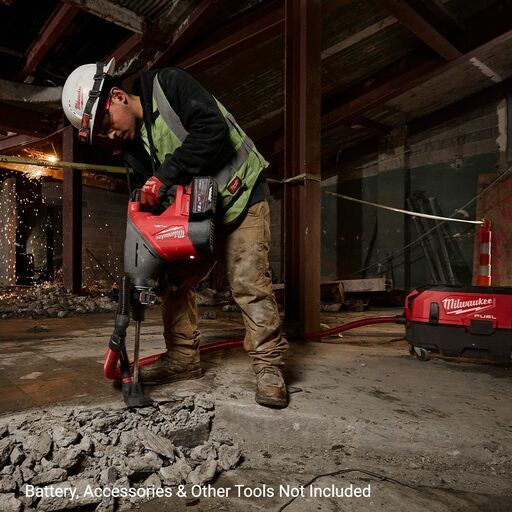 Milwaukee M18FHACO745122FC 18V 12.0Ah REDLITHIUM FORGE Cordless Fuel 45mm SDS Max Rotary Hammer with VACLINK & ONE-KEY Combo Kit – image 8