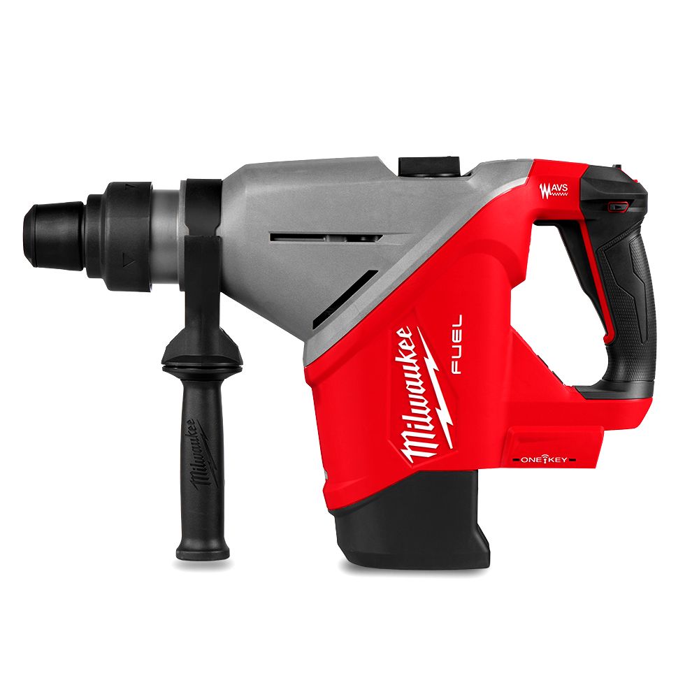 Milwaukee M18FHACO745122FC 18V 12.0Ah REDLITHIUM FORGE Cordless Fuel 45mm SDS Max Rotary Hammer with VACLINK & ONE-KEY Combo Kit – image 4