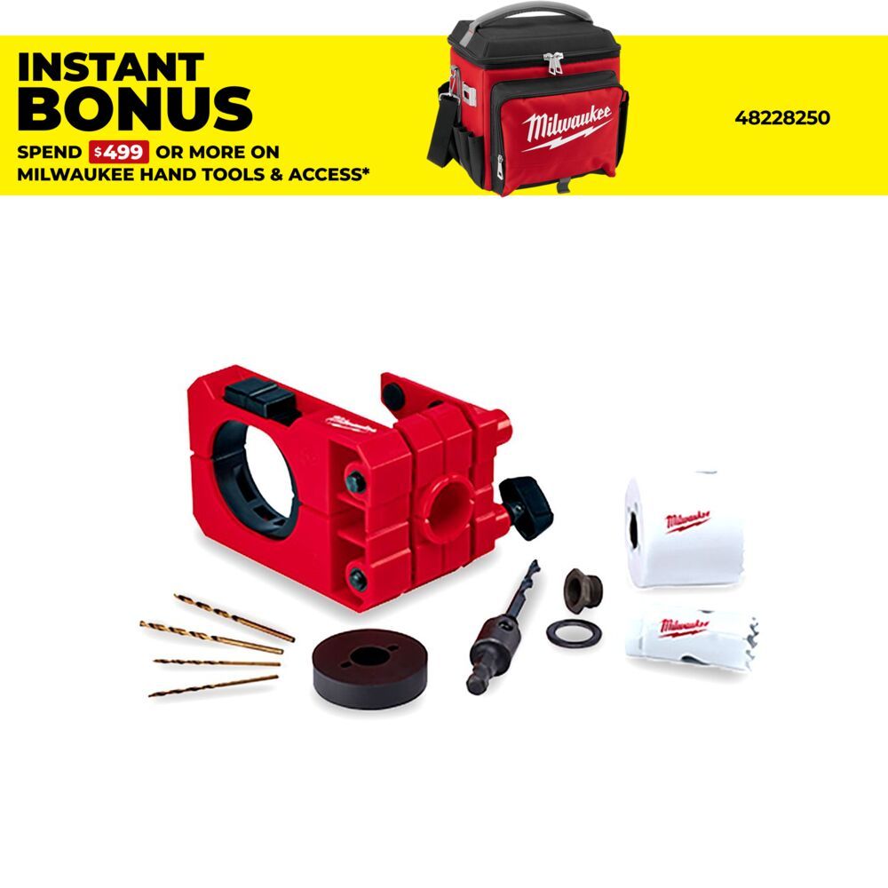 Milwaukee 49224073 Hole Dozer Hole Saw Door Lock Installation Kit – image 1