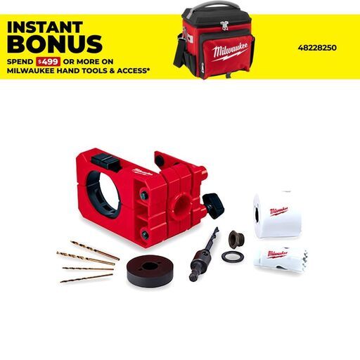 Milwaukee 49224073 Hole Dozer Hole Saw Door Lock Installation Kit