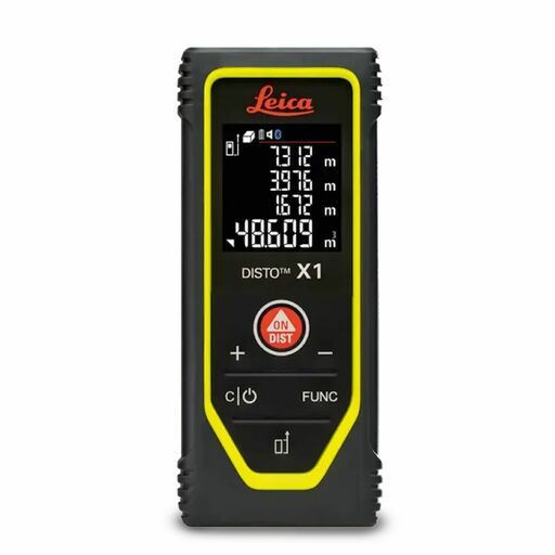 Leica DISTO X1 (LG986859) 100m Distance Measurer Meter with Bluetooth