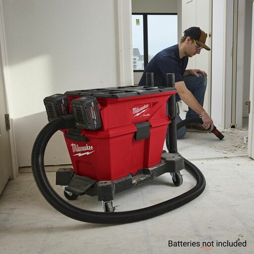 Milwaukee M18F2POVC23L0 18V FUEL Li-ion PACKOUT Dual Battery 23 Litre L-Class Wet / Dry Vacuum Cleaner with VACLINK - Skin Only – image 9