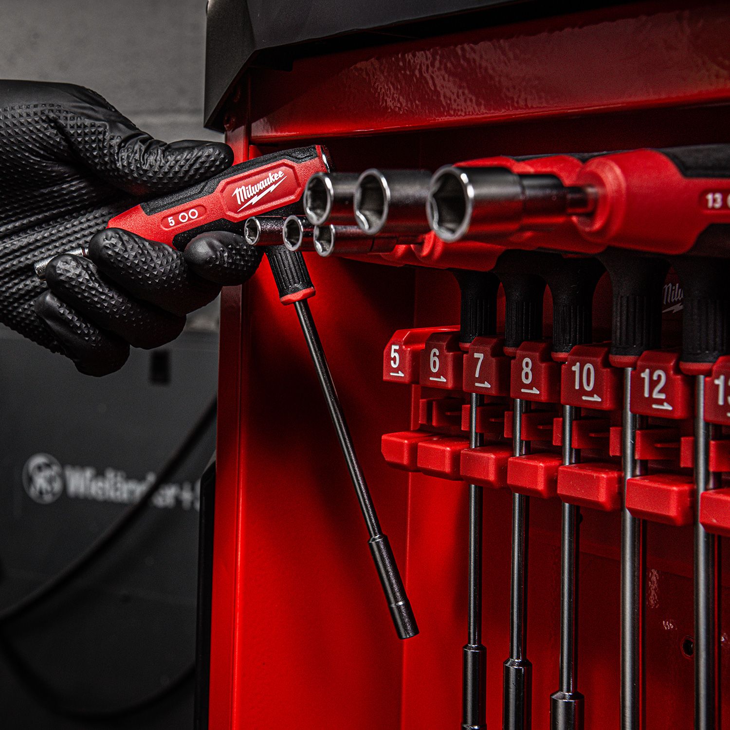 Milwaukee 4932498704 7pce Nut Driver with Comfort Grip Set with Rack – image 4