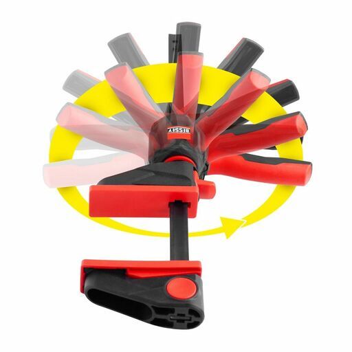 Bessey EZ360S-11SET 2-Pack 110mm x 40mm One Handed Rotating Handle Clamp – image 3