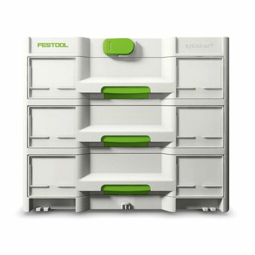 Festool SYS3-SORT/3 M 337 (577769) Systainer3 SORTAINER 3-Drawer ...