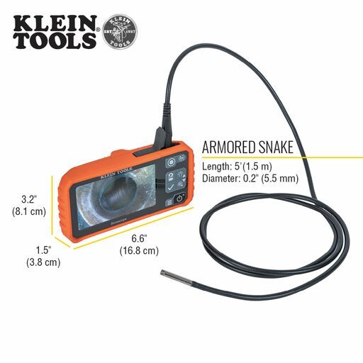 Klein A-ET18 Plumbers Borescope – image 4