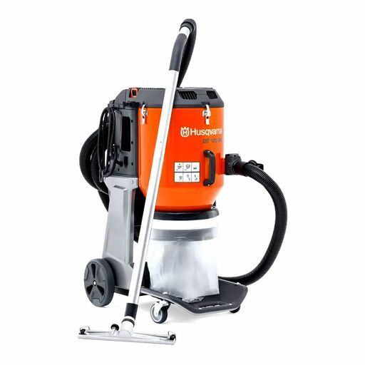 Husqvarna DE120SH (970850002) 1.8kW 380m³/h Air Flow H-Class Dust Extractor – image 2