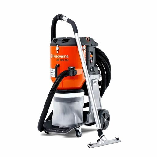 Husqvarna DE120SH (970850002) 1.8kW 380m³/h Air Flow H-Class Dust Extractor