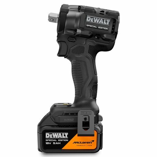DeWalt DCF92MP2T-XE DeWalt x McLaren F1 Team 18V XR 5.0Ah Li-ion Cordless 1/2" Compact Impact Wrench Combo Kit - Special Edition – image 7