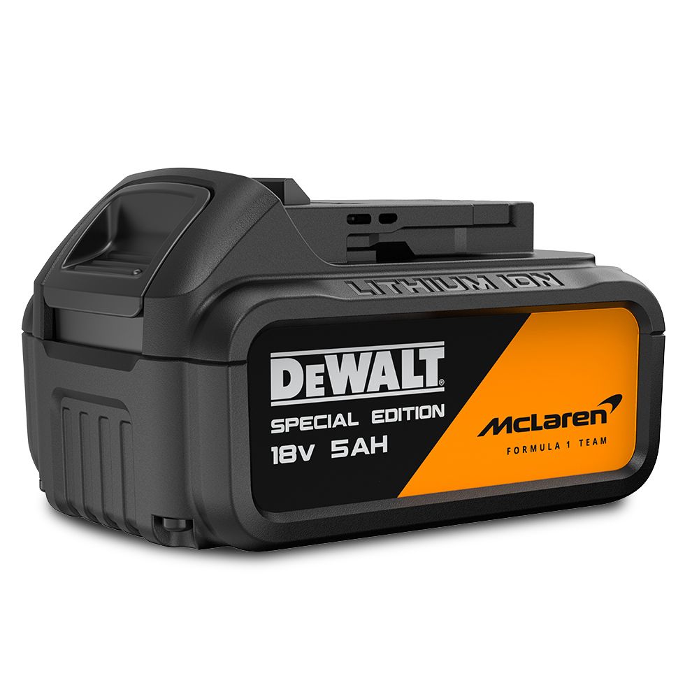 DeWalt DCF92MP2T-XE DeWalt x McLaren F1 Team 18V XR 5.0Ah Li-ion Cordless 1/2" Compact Impact Wrench Combo Kit - Special Edition – image 3