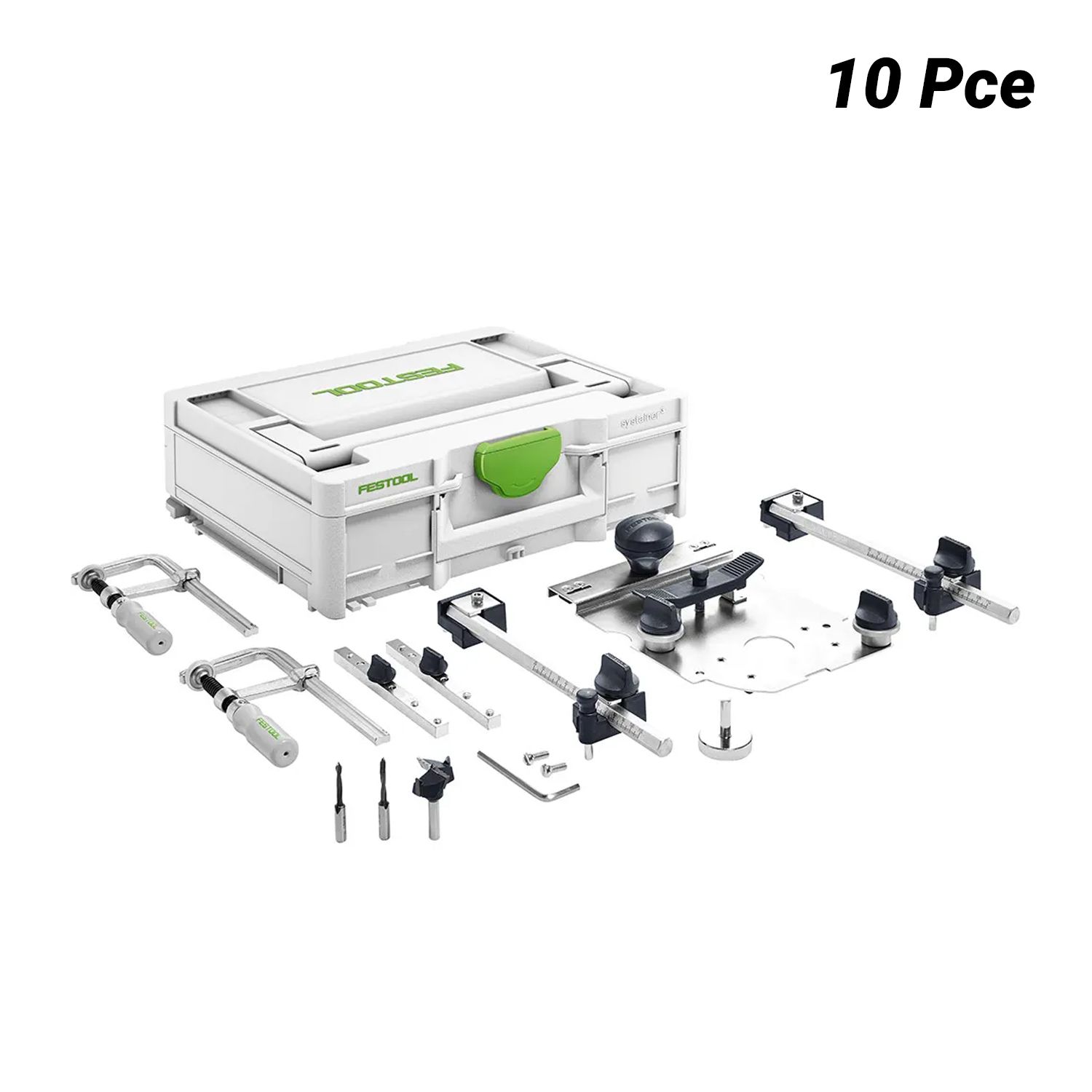 Festool Full Set Festool LR 32-SYS (576799) Hole Drilling System Systainer Set to Suit ...