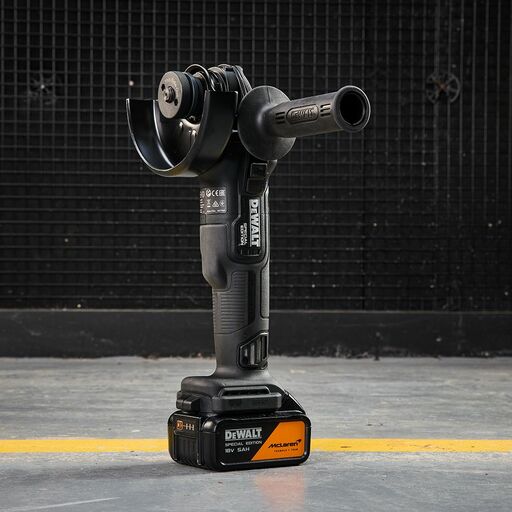 DeWalt DCG45MP2T-XE DeWalt x McLaren F1 Team 18V XR 5.0Ah Li-ion Cordless 125mm (5") Angle Grinder Combo Kit - Special Edition – image 8