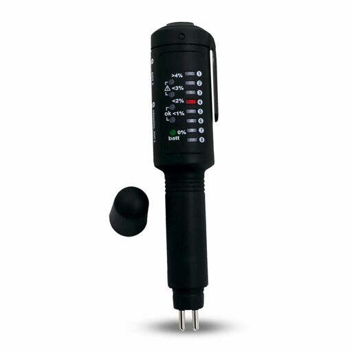 T&E Tools 6512D Professional Brake Fluid Tester DOT 3, DOT 4, DOT 5.1