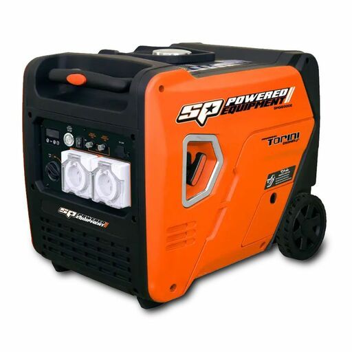SP Tools SPGi6000E 6000W Remote Start Super Quiet Inverter Generator