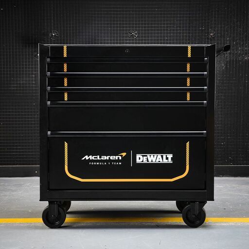 DeWalt DWST98236-1 DeWalt x McLaren F1 Team 900mm 5 Drawer Roller Cabinet - Special Edition – image 8