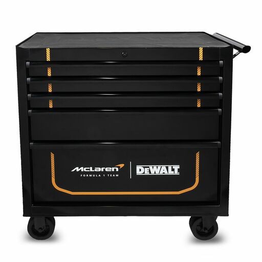 DeWalt DWST98236-1 DeWalt x McLaren F1 Team 900mm 5 Drawer Roller Cabinet - Special Edition – image 4
