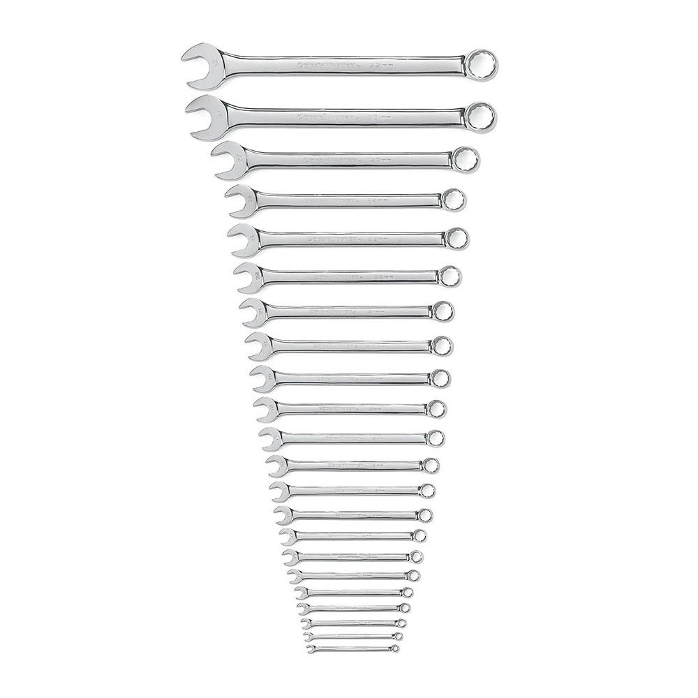 GEARWRENCH 81916 22pce 12 Point Long Pattern Combination Metric Wrench Set – image 1
