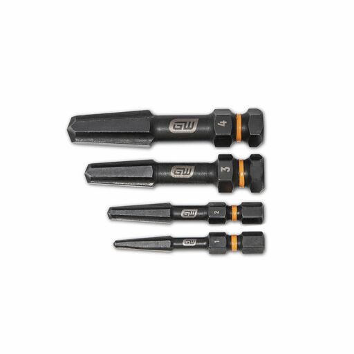 GEARWRENCH 84787 4pce Bolt Biter Screw Extractor Set – image 2