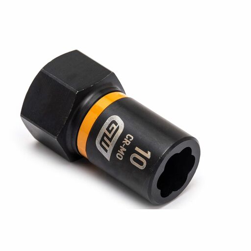 GEARWRENCH 87911 7pce 1/4" & 3/8" Drive Metric Bolt Biter Impact Extraction Socket Set with Adaptors – image 6