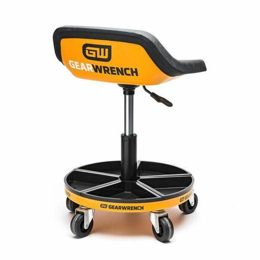 GEARWRENCH 86994 457-559mm (18"-22") Adjustable Height Swivel Mechanics Seat – image 4