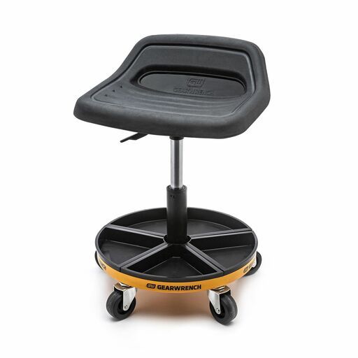 GEARWRENCH 86994 457-559mm (18"-22") Adjustable Height Swivel Mechanics Seat