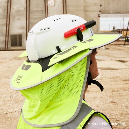 Milwaukee 48731078A BOLT Sun Visor & Sunshade - Yellow – image 6