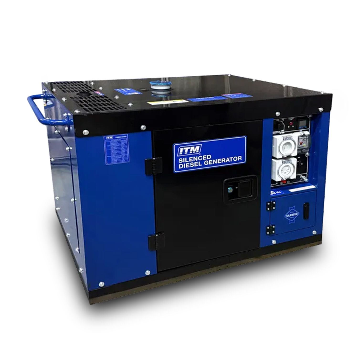 Itm Generators ITM TM524-8300S 8300W Peak Electric Start Diesel Generator