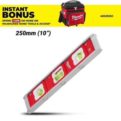 Milwaukee 48225106 250mm (10") Torpedo Level