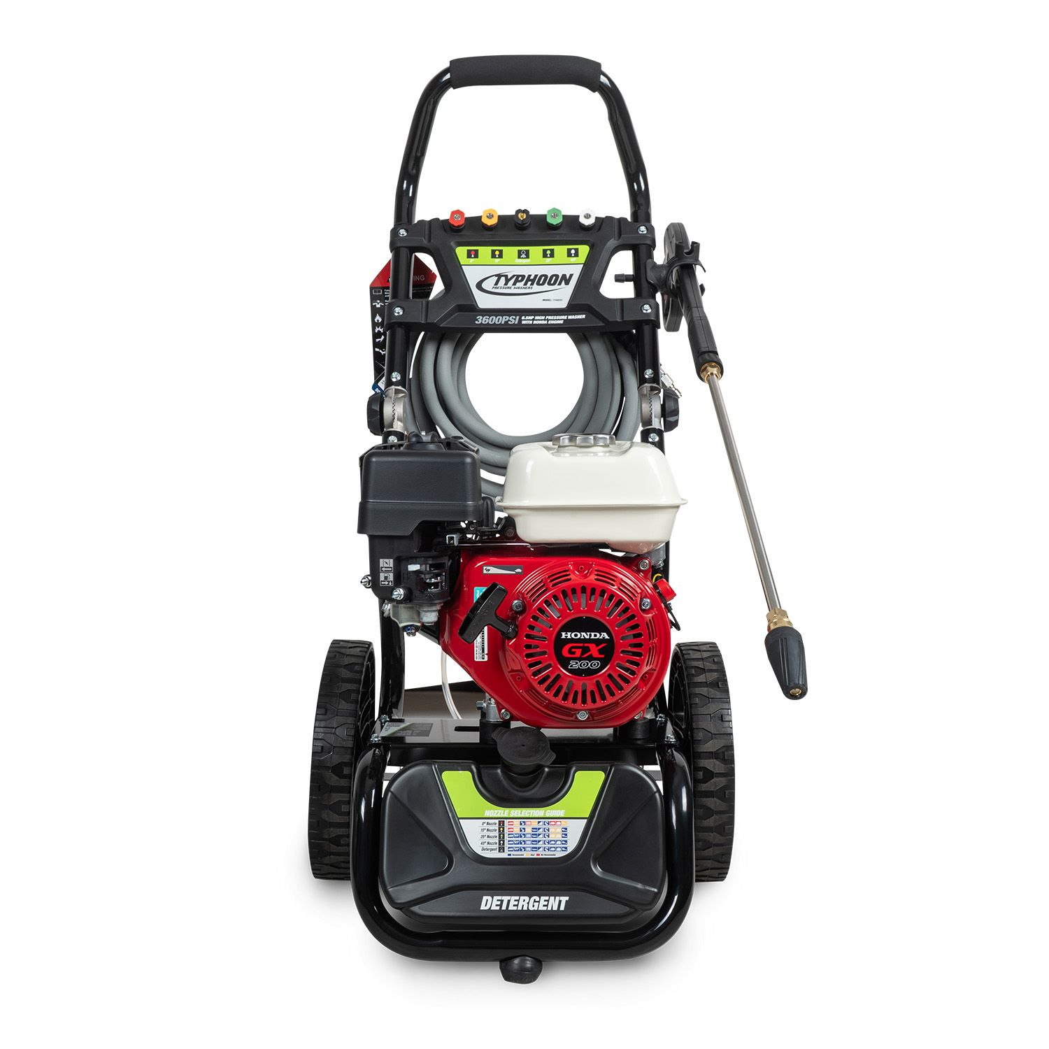 Typhoon TPW65H 6.5HP 3600PSI Honda Powered Petrol High Pressure Washer w/ Turbo Head – image 3