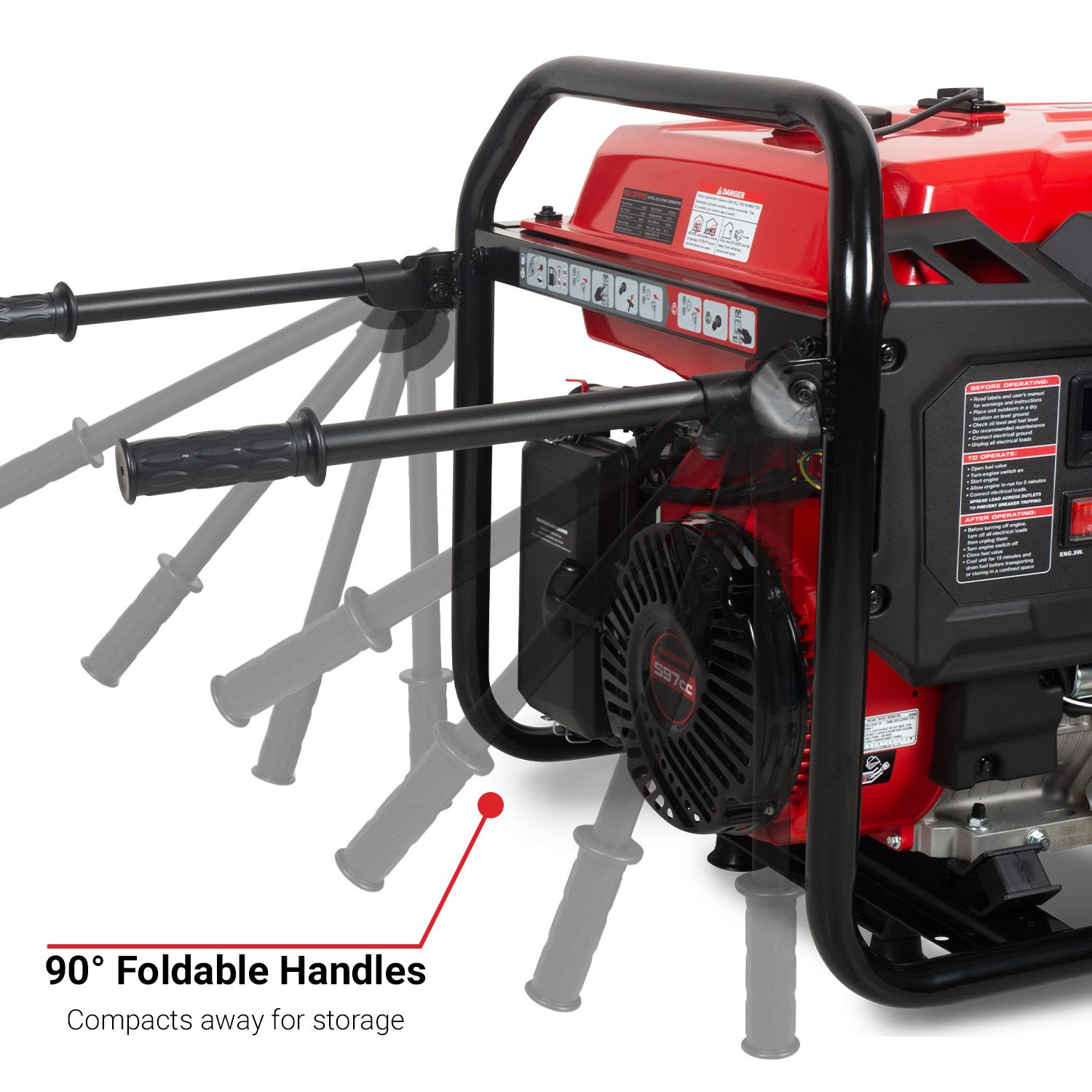 Gensafe GG1375 13.75KVA Petrol Electric Start Generator – image 9