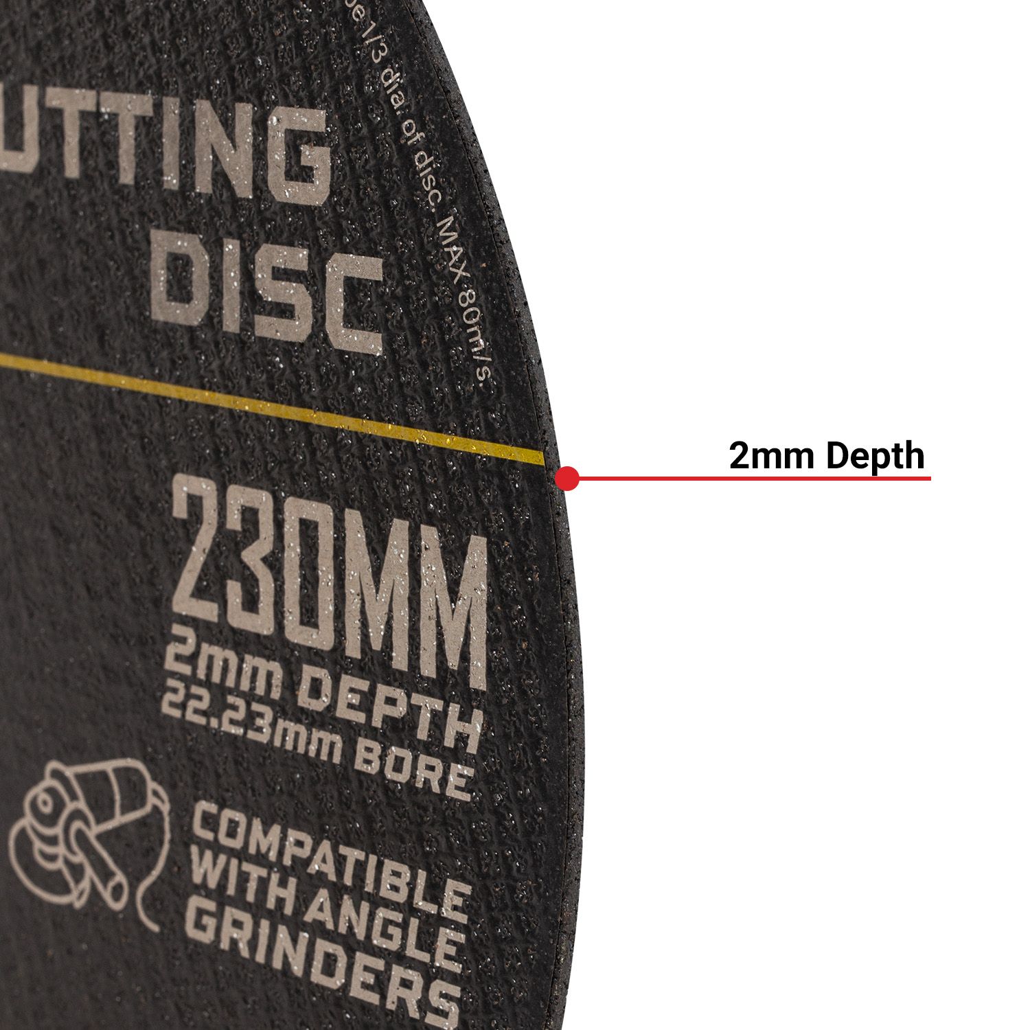 Xtorque XP230V2-10 Platinum 10-Pack 230mm x 2mm Inox Cutting Disc – image 5