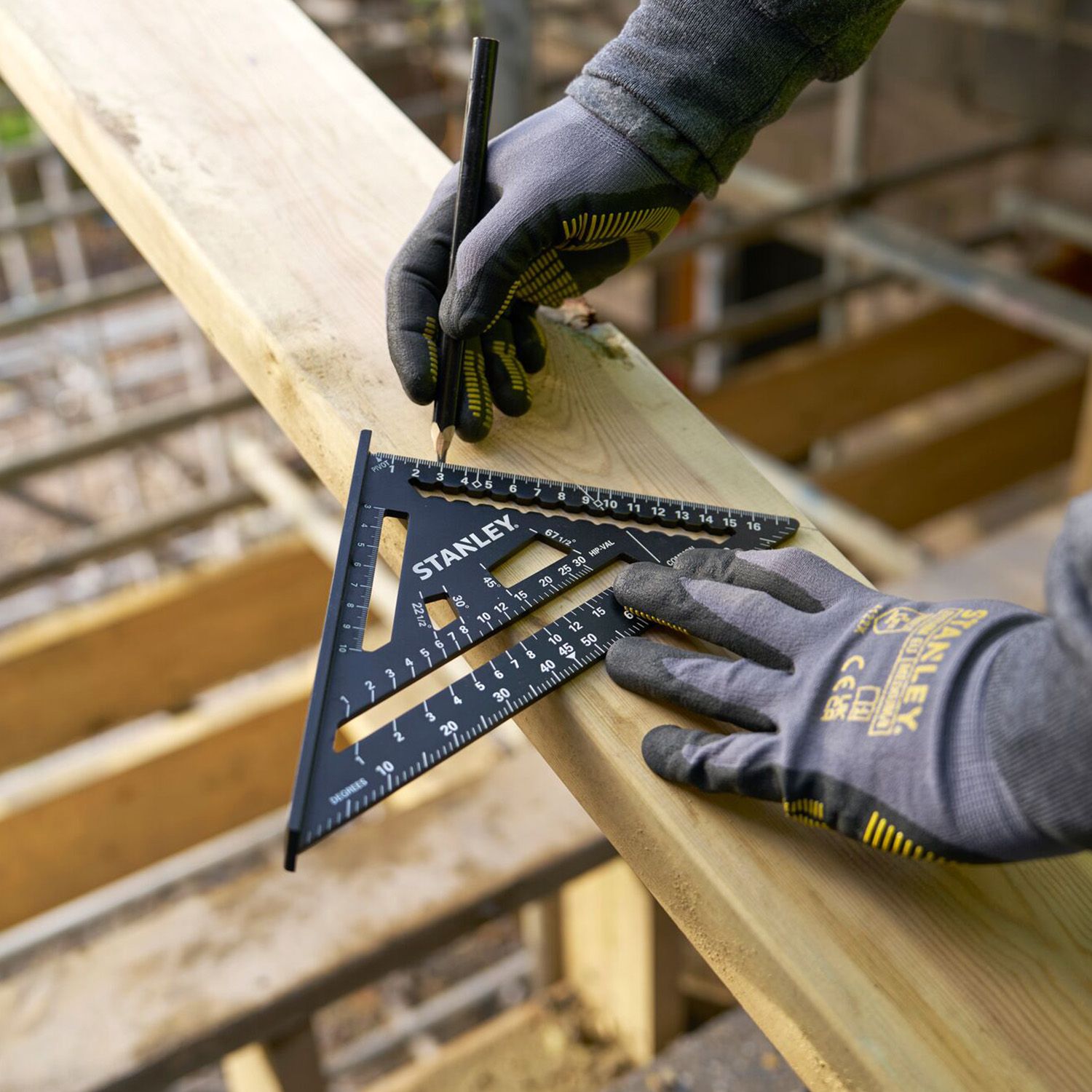 Stanley STHT46101-0 180mm FatMax Aluminium Quick Square – image 6