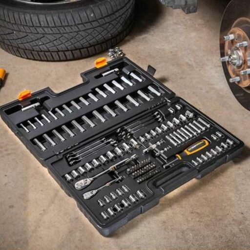 GEARWRENCH GW90SCBMTS 121pce 1/4" & 3/8” Drive 90T SAE/Metric Mechanics Hand Tool Set – image 4