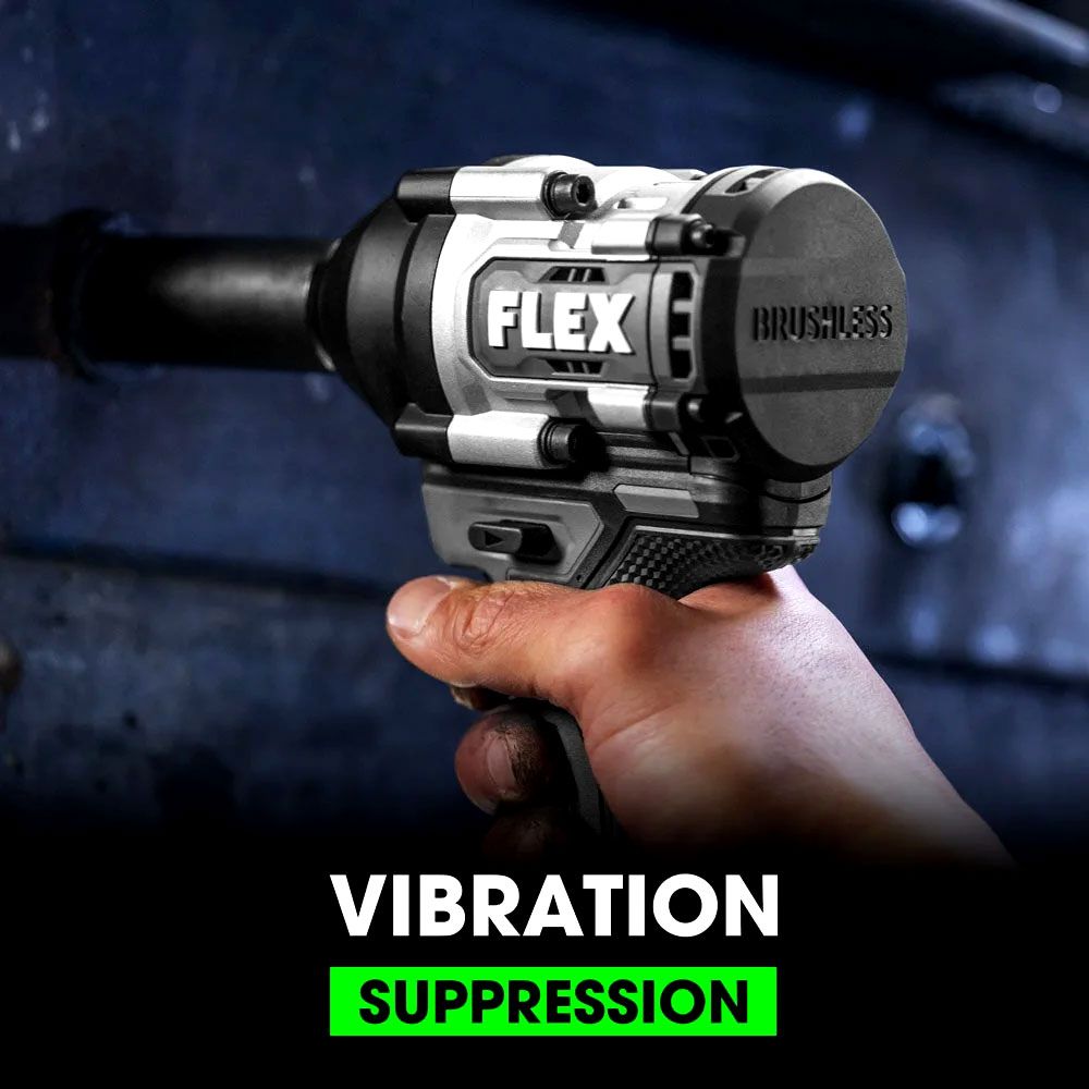 Flex FXA1451-2CA 24V 5.0Ah Li-ion Cordless 1/2" Mid Torque Impact Wrench Combo Kit – image 4