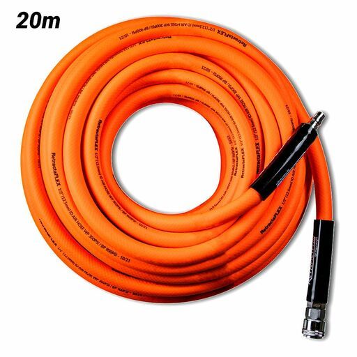 Retracta AH1020 RetractaFLEX 3/8" x 20m Air Hose with Nitto Style Coupler
