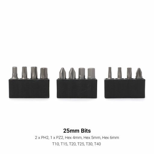Daytona DSS39 39pce 1/4" 4-14mm, T10-T40, PH2 and PZ2 Socket Set with 100mm Extension Bar – image 8