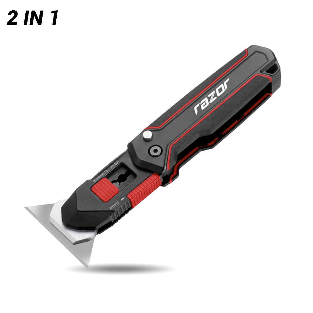 Razor RSU21 2 IN 1 Scraper & Utility Knife – image 1