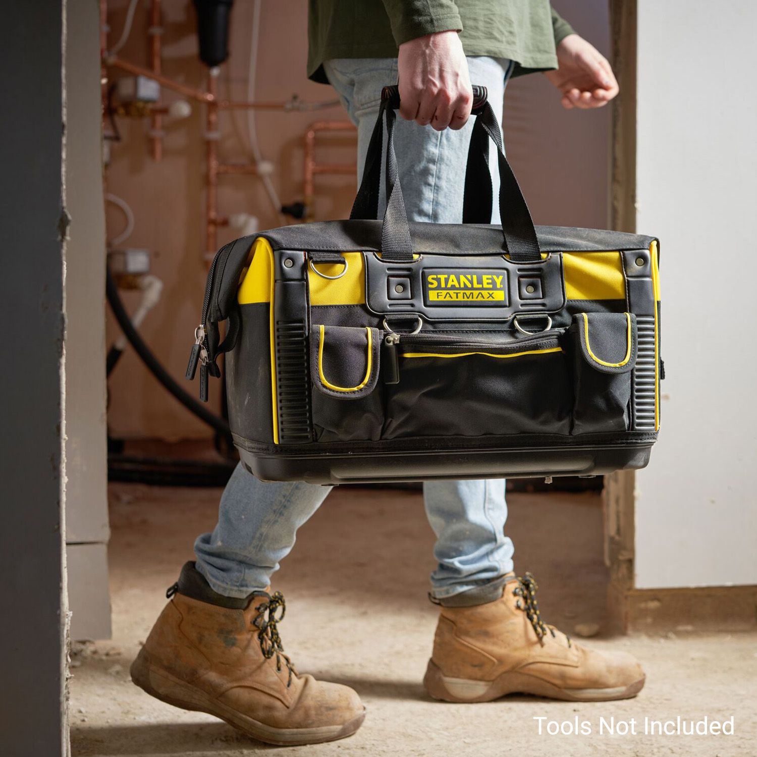 Stanley FMST1-71180 FatMax 20" Open Mouth Rigid Tool Bag – image 4