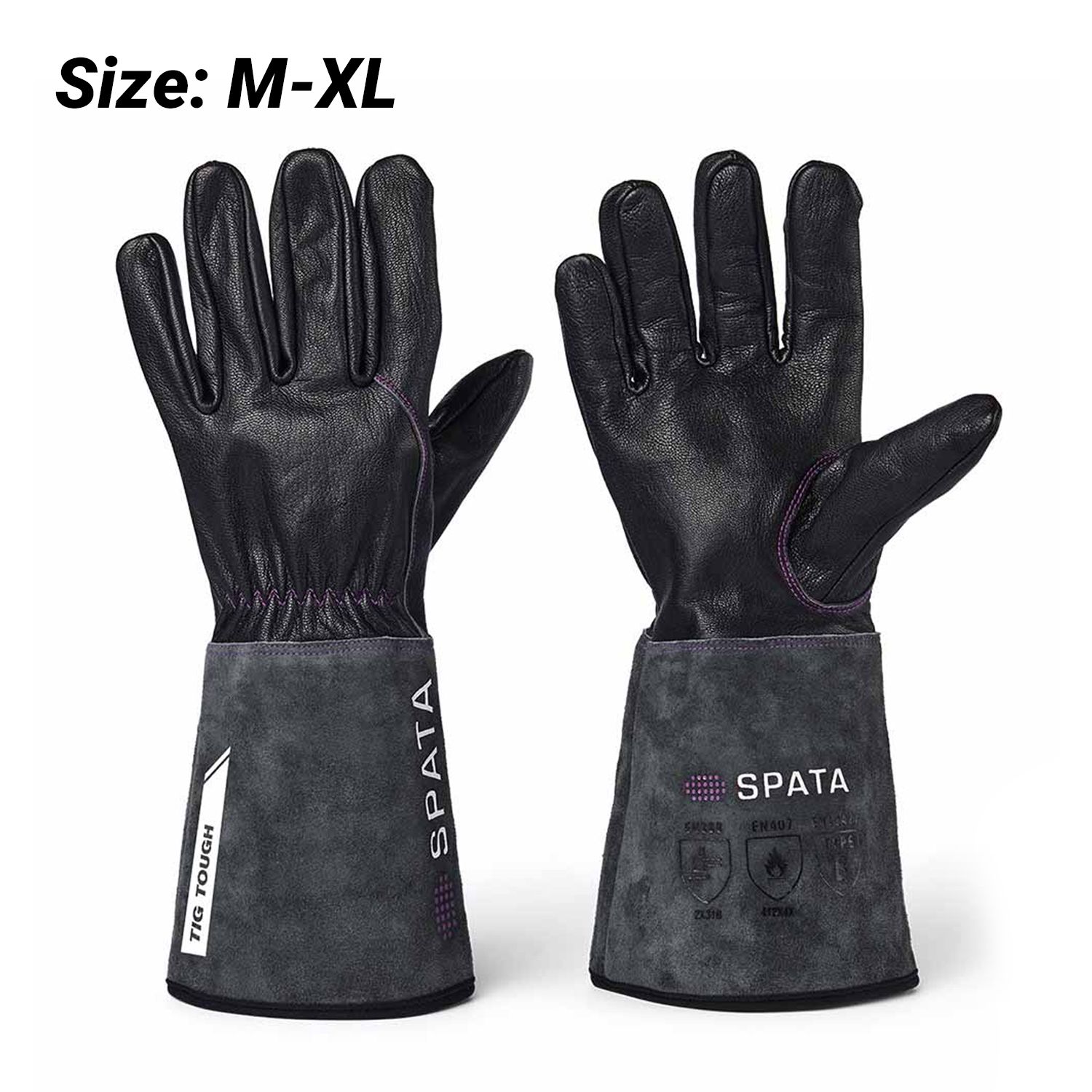 SPATA SPTI05 TIG Tough Welding Gloves - Medium - X-Large – image 1