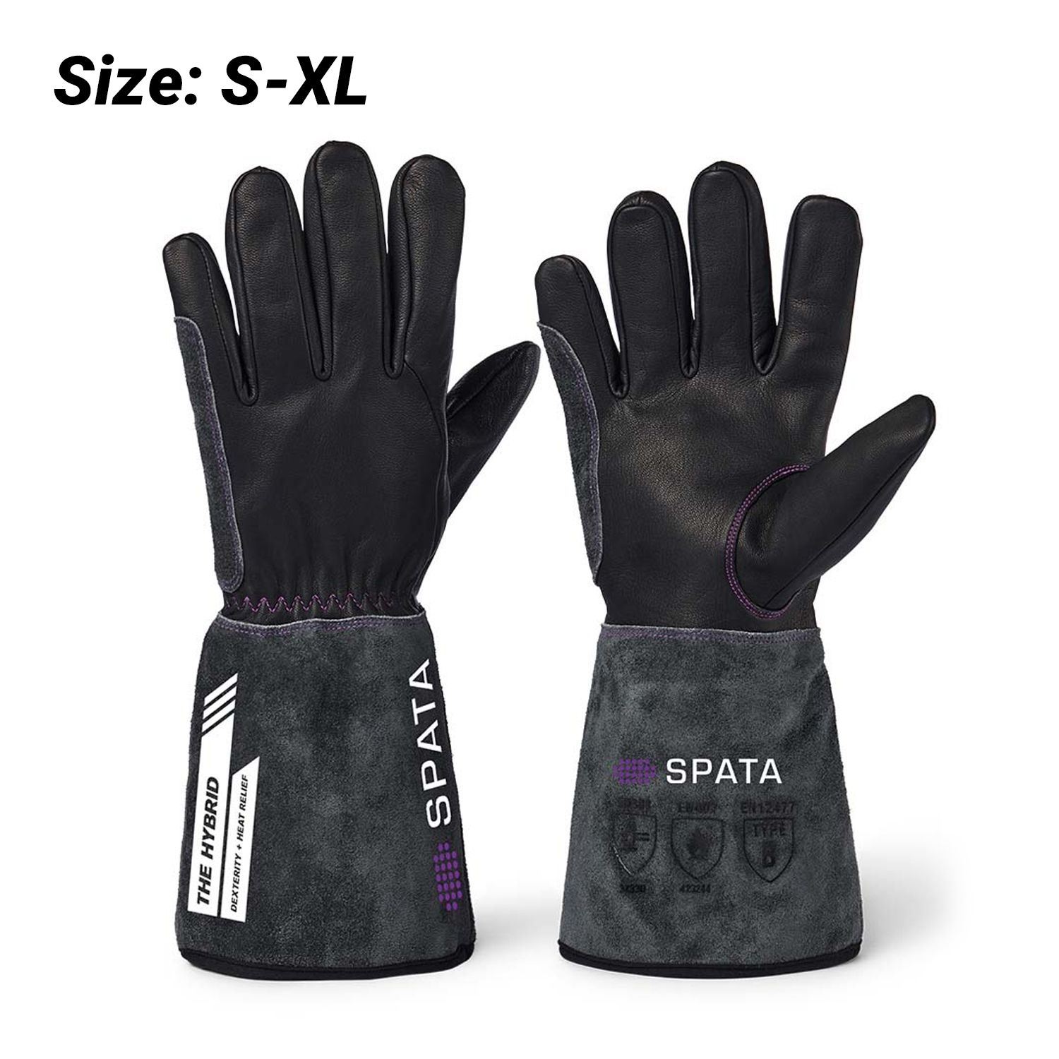 SPATA SPTI15 TIG Hybrid Welding Gloves - Small - X-Large – image 1