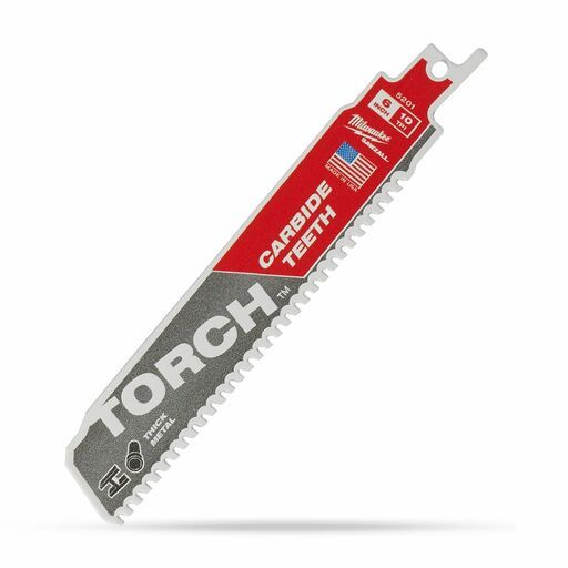 Milwaukee 48475251 150mm (6") SAWZALL™ The TORCH™ with Carbide Teeth 10TPI Blade – image 4