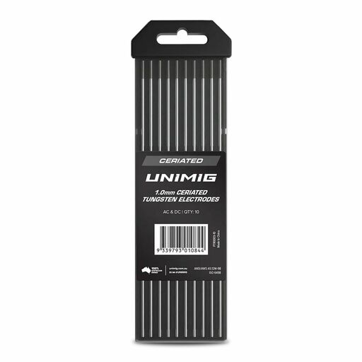 UNIMIG PTR0003-10 10-Pack 1mm x 175mm 0.2% Ceriated Tungsten Electrodes – image 2