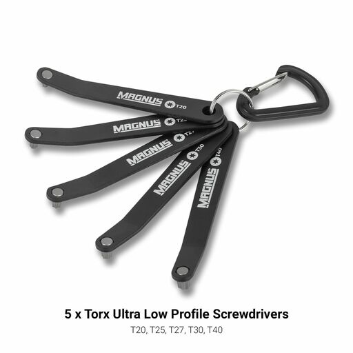 MAGNUS MLPT5 5pce Torx Ultra Low Profile Screwdriver Set – image 3