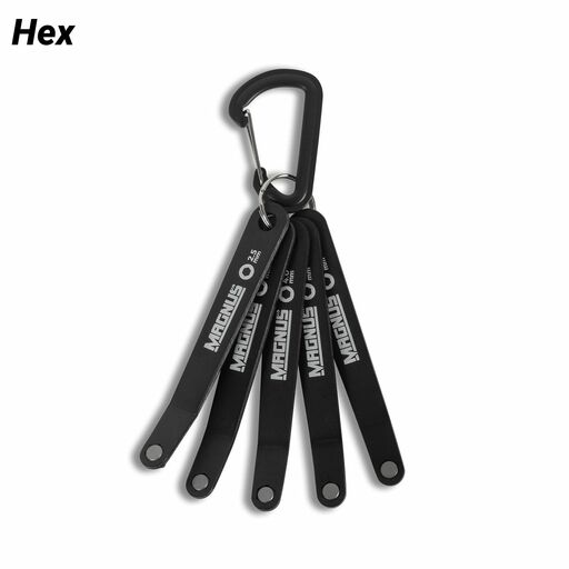 MAGNUS MLPH5 5pce Hex Ultra Low Profile Screwdriver Set