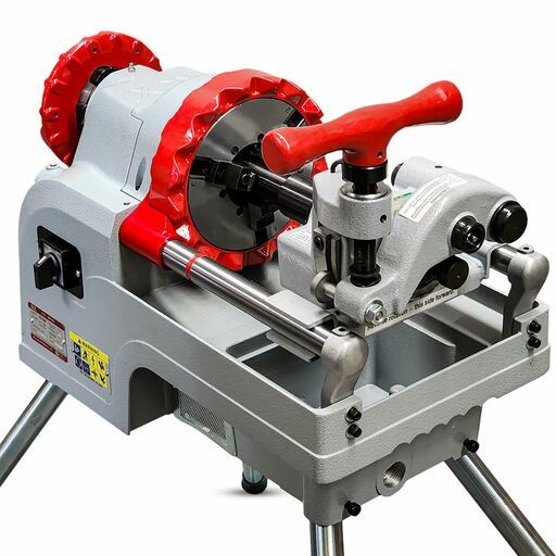 PlumBOSS FPG150M 230V 2"-6" Roll Groove Machine with Manual Groover