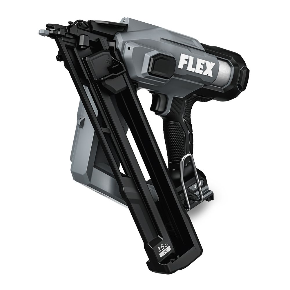 FLEX FXMA213-2FA 24V 3.5Ah Li-ion Cordless 2-in-1 30º Framing & 15Ga Angled Finish Nailer Combo Kit – image 4