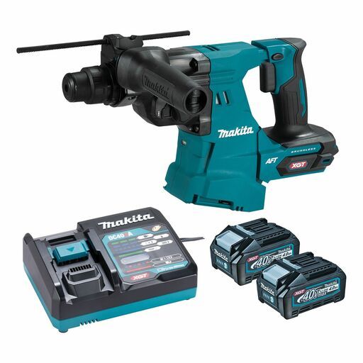 Makita HR011GM201 40V MAX XGT 4.0Ah Li-ion Cordless 28mm SDS Plus Rotary Hammer Combo Kit