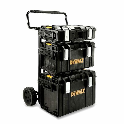 DeWalt 1-70-349 TOUGHSYSTEM 4-in-1 DS Carrier Folding Trolley & TOUGHSYSTEM Storage Tool Boxes – image 2